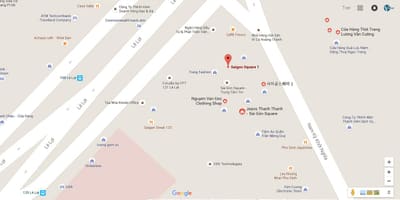 வரைபடம் சைகோன் சதுர