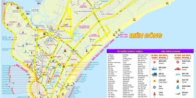 வரைபடம் ஹோ சி மின் நகரம் போர்ட்